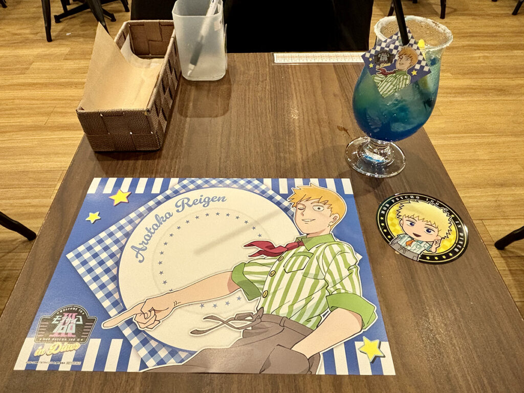【TVアニメ「モブサイコ100 Ⅲ」in Diner】レポートブログ