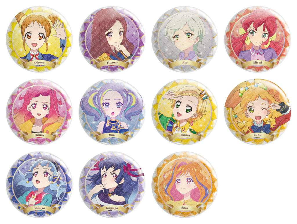 アイカツ！シリーズ バースデー缶バッジ Season2＜5月～6月＞